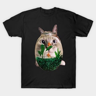 Cat bowl T-Shirt